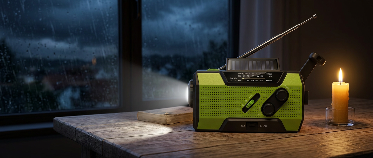 PowerCrank Emergency Radio