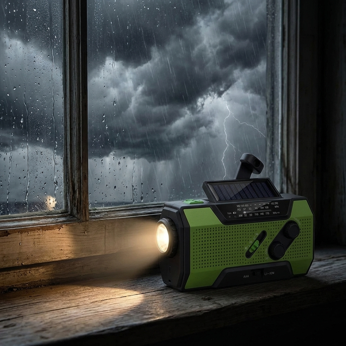 Use flashlight or charge your phone