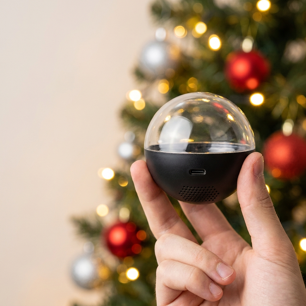 MemoryBauble™ - Video Player Christmas Ornament