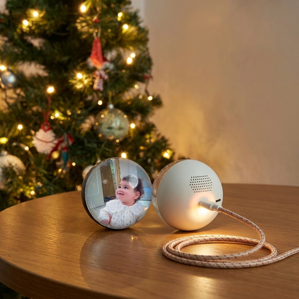 MemoryBauble™ - Video Player Christmas Ornament