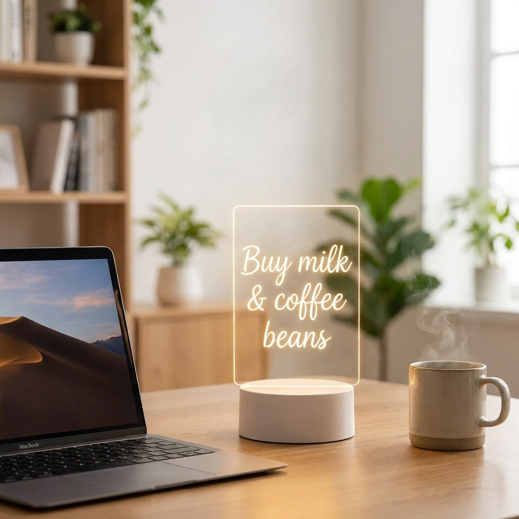 GlowNote™ -  LED Scribble Night Light